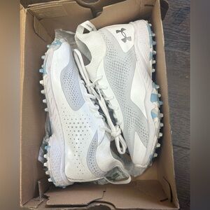 Under Armour women’s turf shoes.
